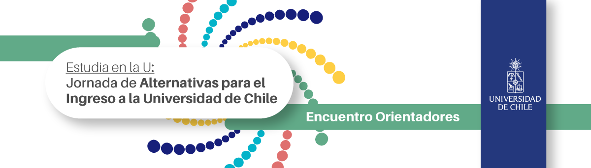 Invitación para Encuentro Orientadores, Orientadoras Equipos Orientación, organizado Universidad Chile.
