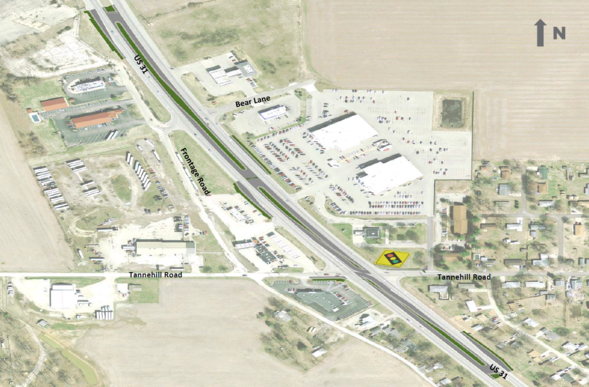 US 31/Tannehill Rd Graphic