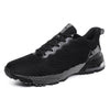 New Breathable Running Shoes for Men - Black White / 11