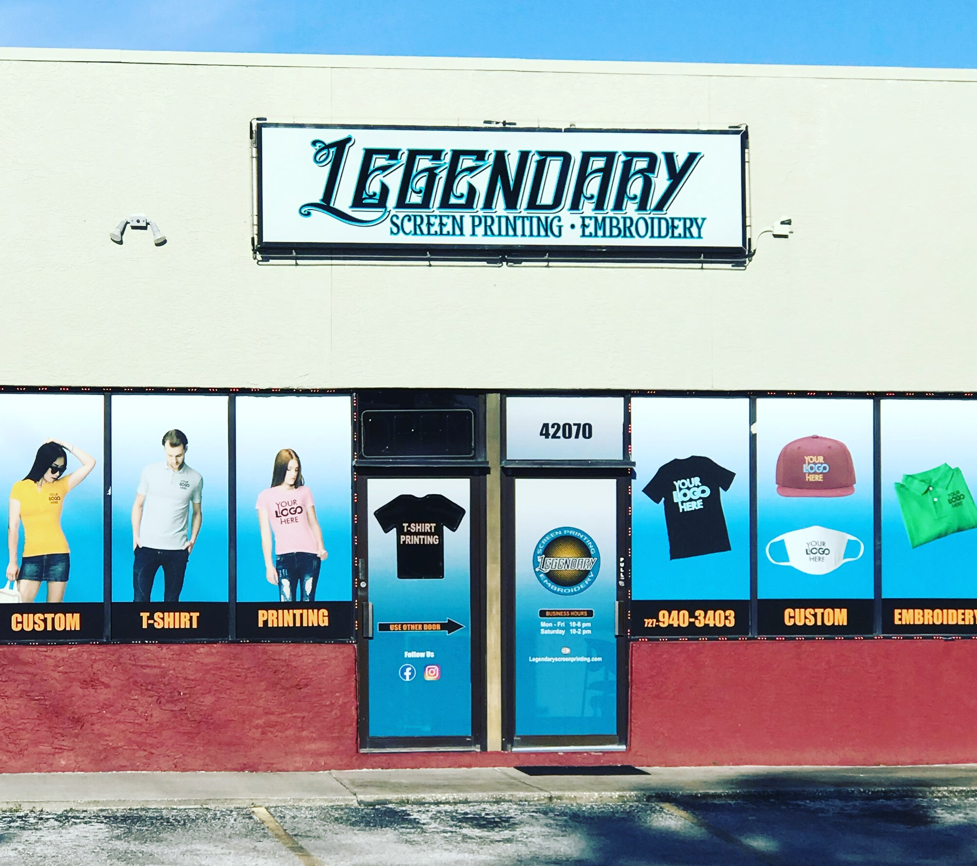 Legendary Screen Printing and Embroidery Headquarters