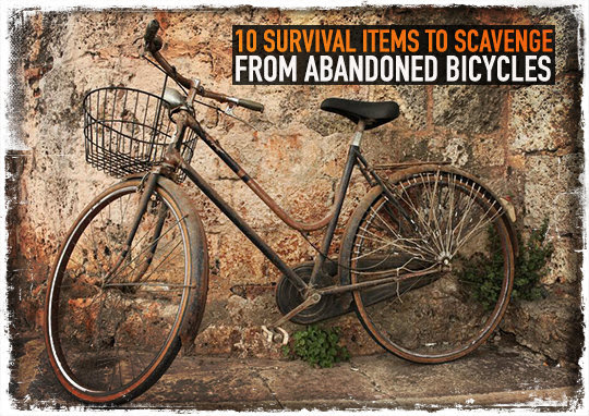 10 Survival Items to Scavenge from Abandoned Bicycles