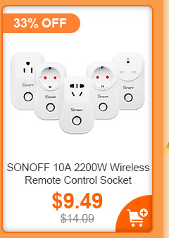 SONOFF 10A 2200W Wireless Remote Control Socket