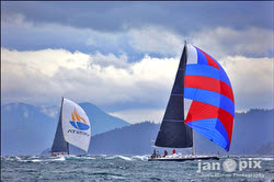 J/145 Double Take sailing Seattle's Round County Regatta