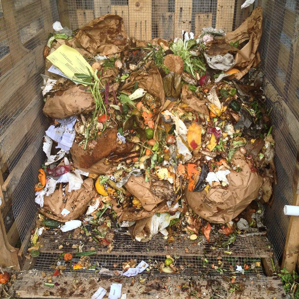 Bring your food scraps to an SFC Farmers Market. They will be composted!