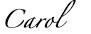 Carol Signature