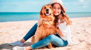 A la playa con tu perro: consejos para evitar riesgos