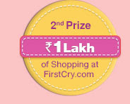 2nd Prize Rs.1 Lakh of Shopping at Firstcry.com
