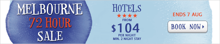 Zuji save up to 50% off on Melbourne hotels sale just for 72 hours only