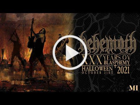 Behemoth - XXX Years Ov Blasphemy (Announcement Trailer)