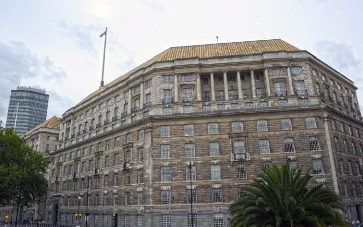 MI5's headquarters in central London