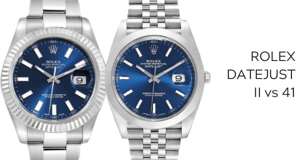 Rolex Datejust II vs Rolex Datejust 41