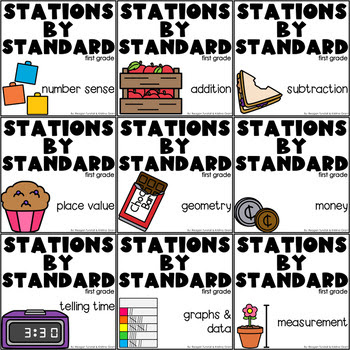 Stations by Standard Bundle First Grade