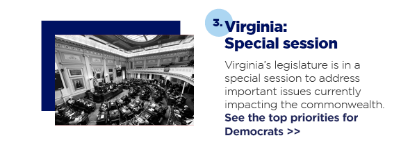 3. Virginia: Special session