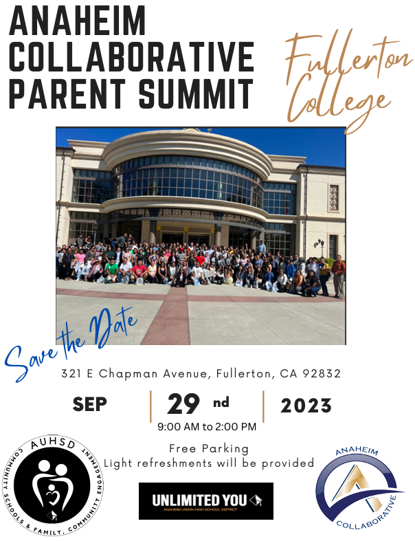 Anaheim Collaborative Parent Summit