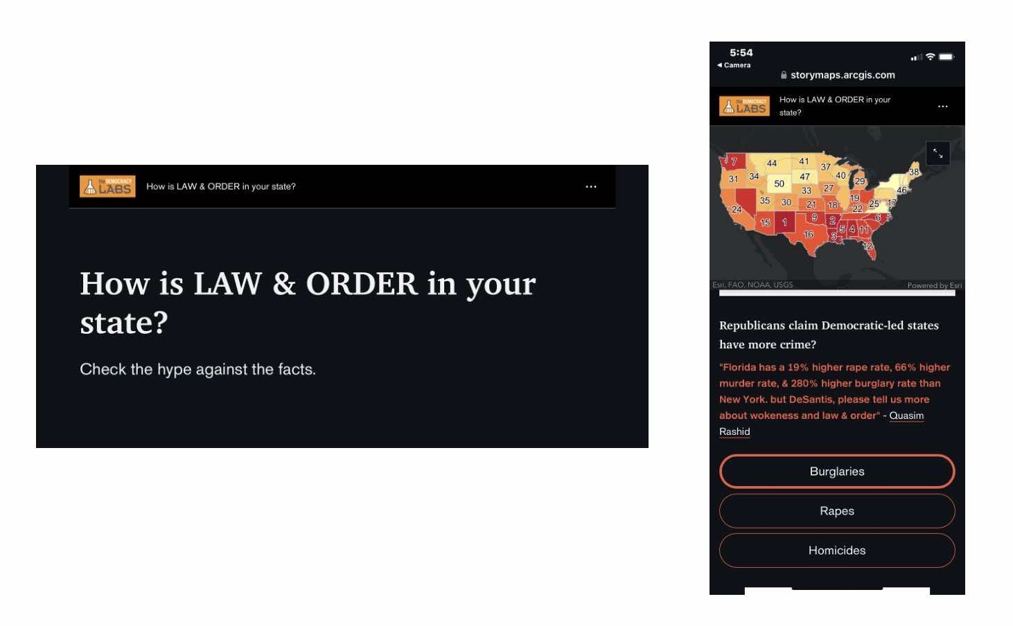 Check the law and order situation where you live with just a click.
