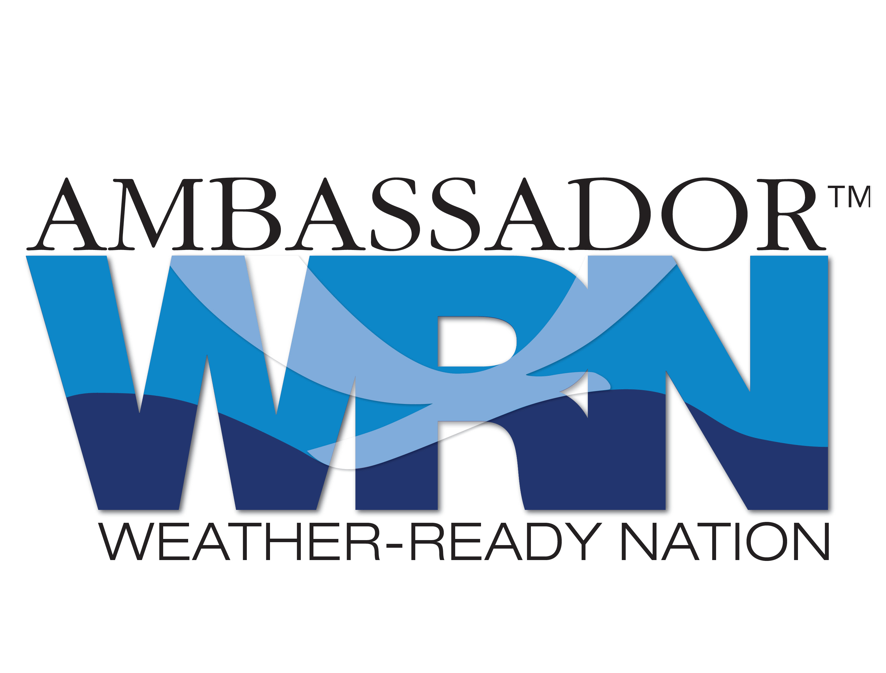Weather-Ready NAtion Ambassador logotyp.