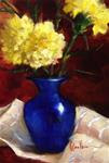 Yellow Carnations - Posted on Thursday, January 15, 2015 by Dorothy Woolbright