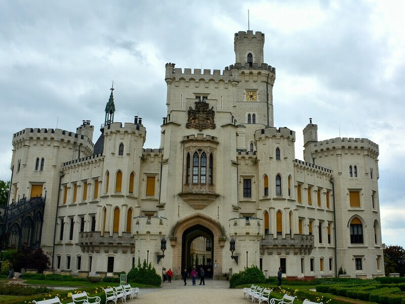 Замок  Глубока-над-Влтавой