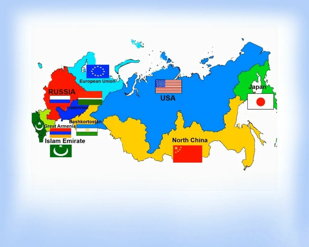 Карта России следующего десятилетия, нарисованная пророками