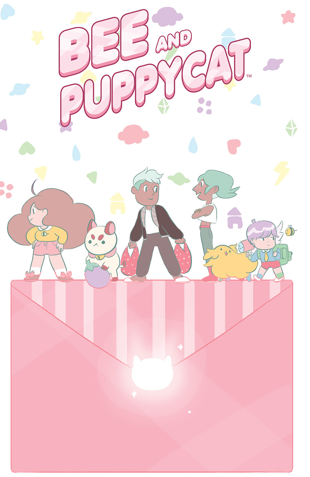 BEE AND PUPPYCAT #4 Cover A by Natasha Allegri