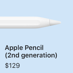 Apple Pencil (2nd generation) $129