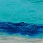 Abstract Seascape,Coastal Living Decor,Beach Art "Royal Wave VIII" by Colorado Contemporary Artist K - Posted on Wednesday, April 8, 2015 by Kimberly Conrad