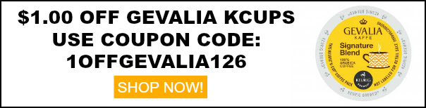 Gevalia Keurig Kcup coffee coupon code