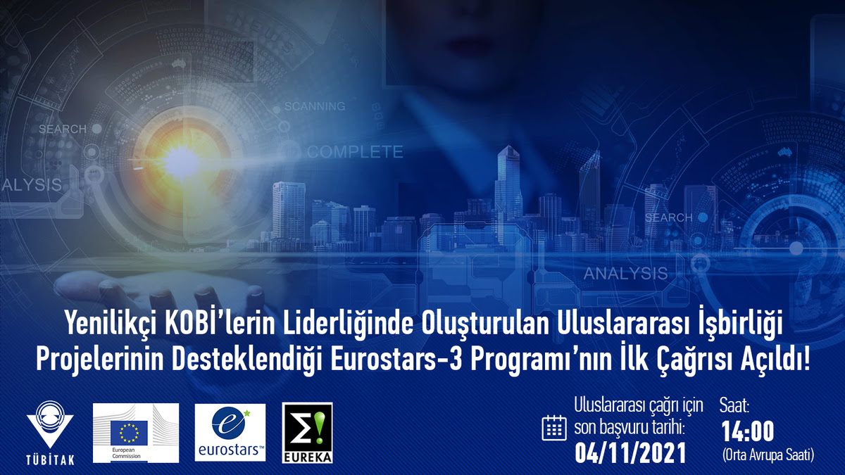 Eurostars-3 Programı’nın ilk çağrısı açıldı