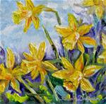 Palette Knife Daffodils - Posted on Tuesday, March 17, 2015 by Tammie Dickerson