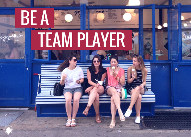 Be a Team Player and Learn from Others