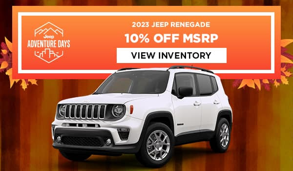 2023 Jeep Renegade - 10% OFF MSRP