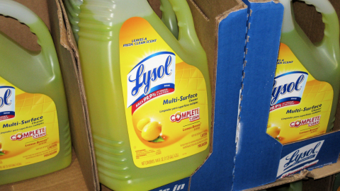 Lysol Warns People Not to Shoot Up With Household Cleaners After Media Accuses Trump of Suggesting It