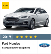 Ford Mondeo - Resultados Euro NCAP Diciembre 2019 - 5 estrellas