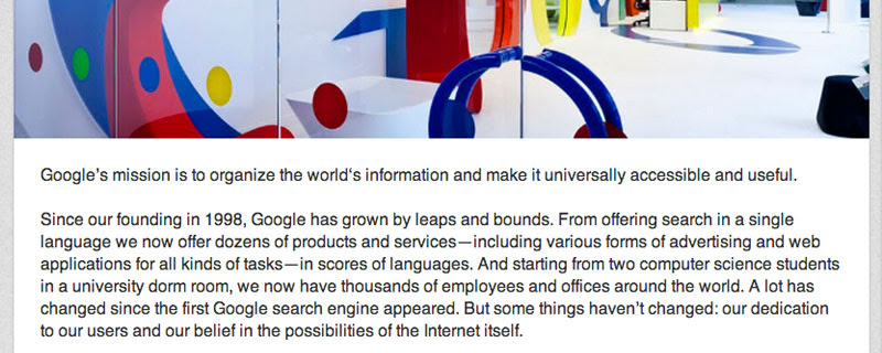 linkedin company description