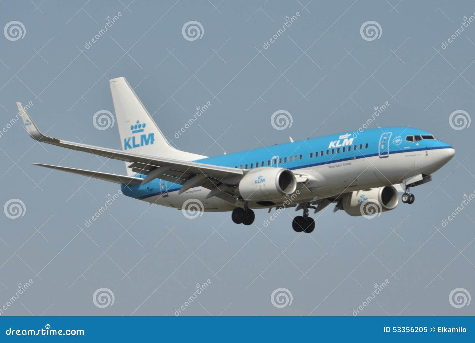 KLM-vliegtuig Boeing 737-700