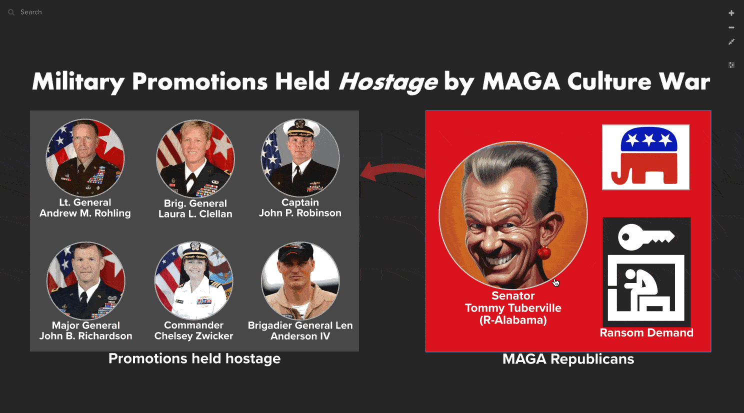 MAGA Republicans take military promotions hostage