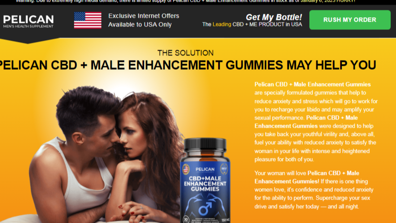 Pelican Cbd Male Enhancement Gummies - Negative Side Effects or Legit  Benefits? - Produtor - Eventos e Conteúdos na Sympla