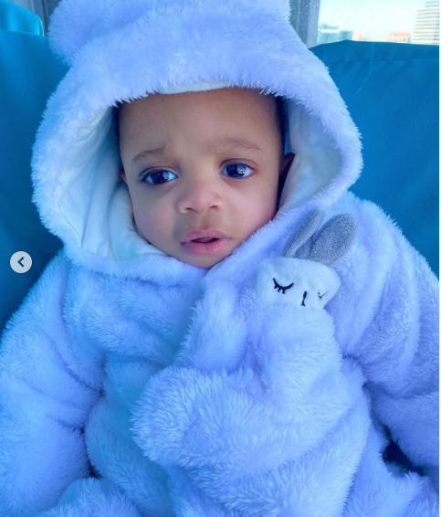  BBNaija star, Nina shares new photos of her son Denzel  
