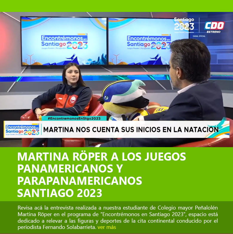 Martina Röper a los Juegos Panamericanos y Parapanamericanos Santiago 2023