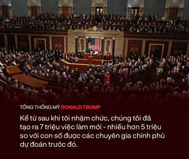 Toàn văn Thông điệp Liên bang 2020 của Tổng thống Mỹ Donald Trump - Ảnh 10. Toàn văn Thông điệp Liên bang 2020 của Tổng thống Mỹ Donald Trump - Ảnh 10.