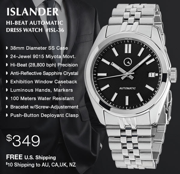 Islander discount dress watch