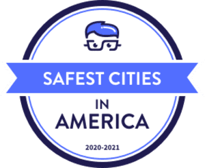 MoneyGeek.com Safest Cities in America logo