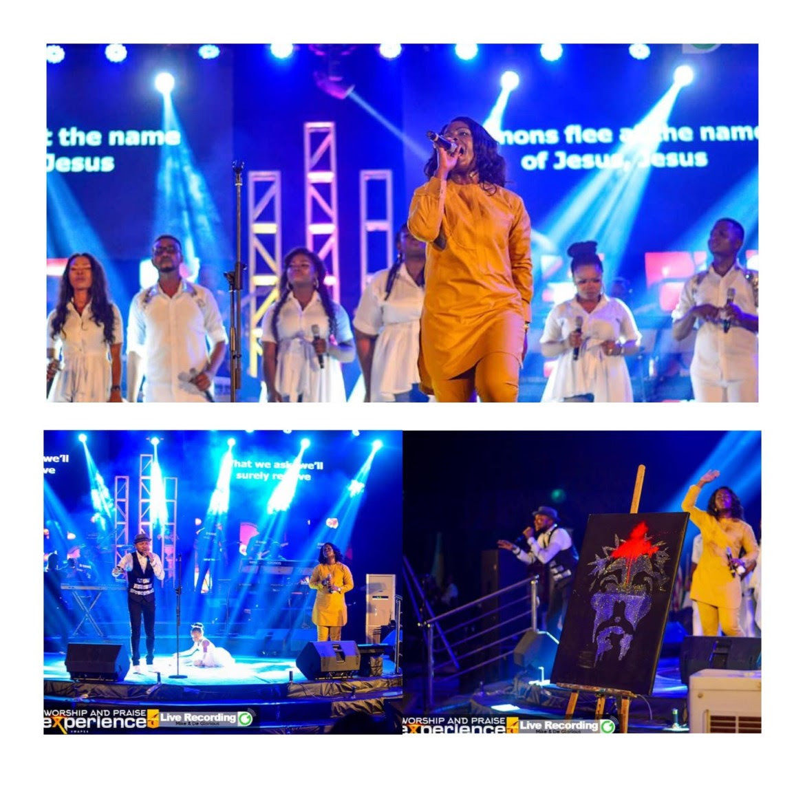 Photos from the Worship & Praise Experience 4 hosted by Michael Obasuyi