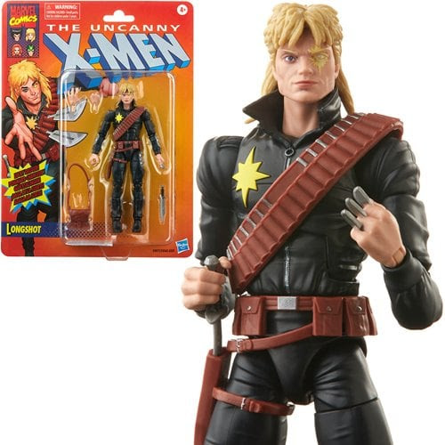 X-Men Marvel Legends Retro Longshot 6-Inch Action Figure X-Men Marvel Legends Retro Longshot 6-Inch Action Figure