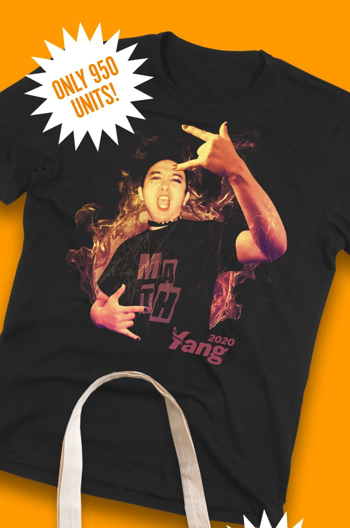 Black t-shirt with Andrew dressed up for Halloweedn. Only 950 units