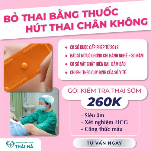 Chi phí hút thai hết bao nhiêu tiền