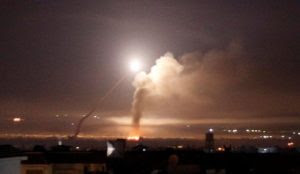Syria accuses Israel of ‘aggression,’ says it intercepted Israeli missiles over Damascus