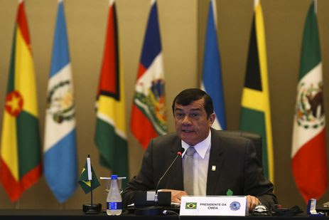 Antonio Cruz/Agência Brasil O ministro da Defesa, Paulo Sérgio Nogueira de Oliveira, abre oficialmente a 15ª Conferência de Ministros de Defesa das Américas (15ª CMDA)