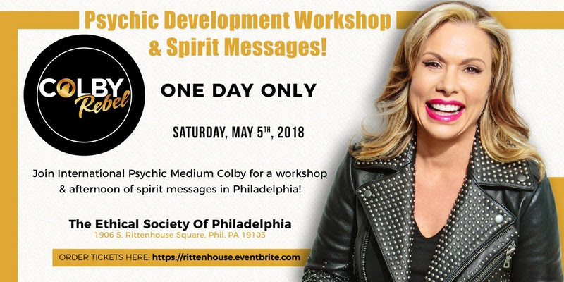 International Psychic Medium Hosts Day of Spirit Messages and Teaches a Psychic Development Workshop!