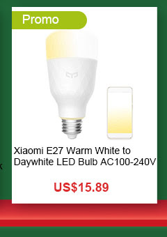 Xiaomi Yeelight E27 Warm White to Daywhite LED Bulb AC100-240V